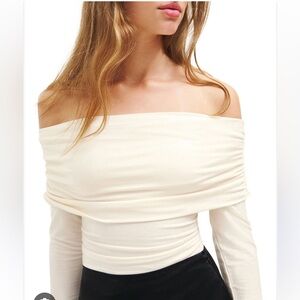 Reformation Florentina Knit Top S